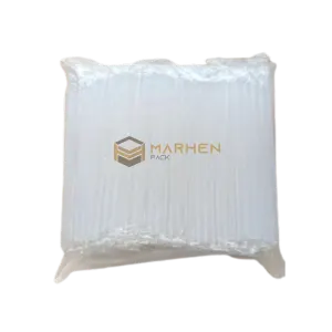 Sedotan Bubble Putih