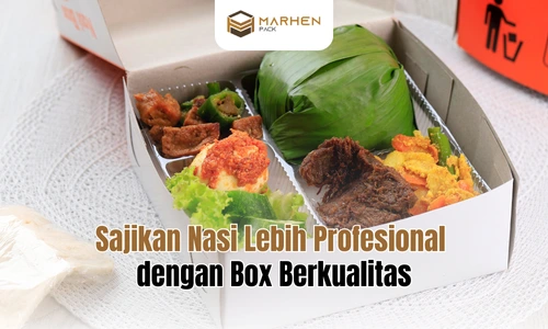 Sajikan Nasi Lebih Profesional dengan Box Berkualitas