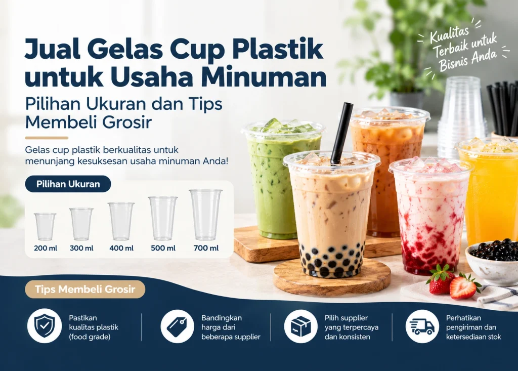 Panduan Grosir Gelas Cup Plastik